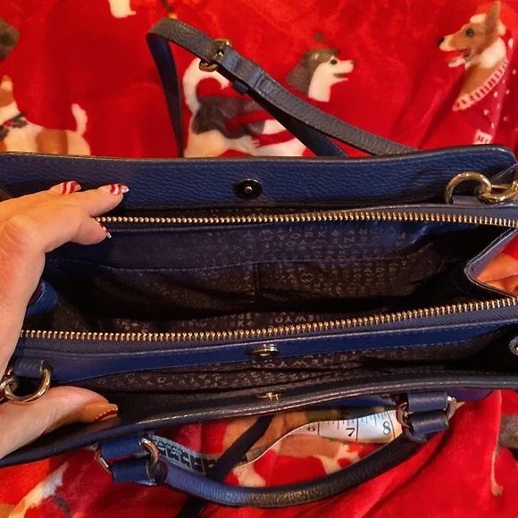 Kate spade Blue hand bag Great condition Gently used - Picture 3 of 5